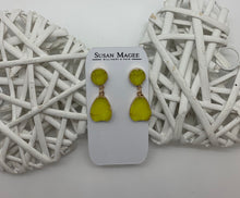 Load image into Gallery viewer, Yellow Zara Earrings
